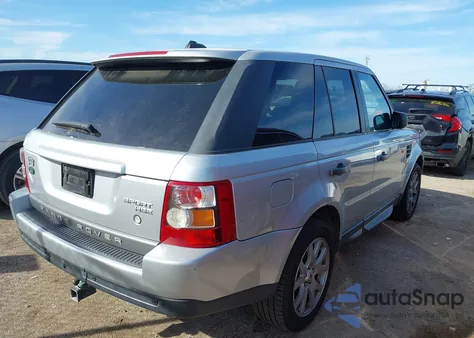 2008 Land Rover Range Rover Sport Hse из США, поврежденный, VIN SALSF25408A182781